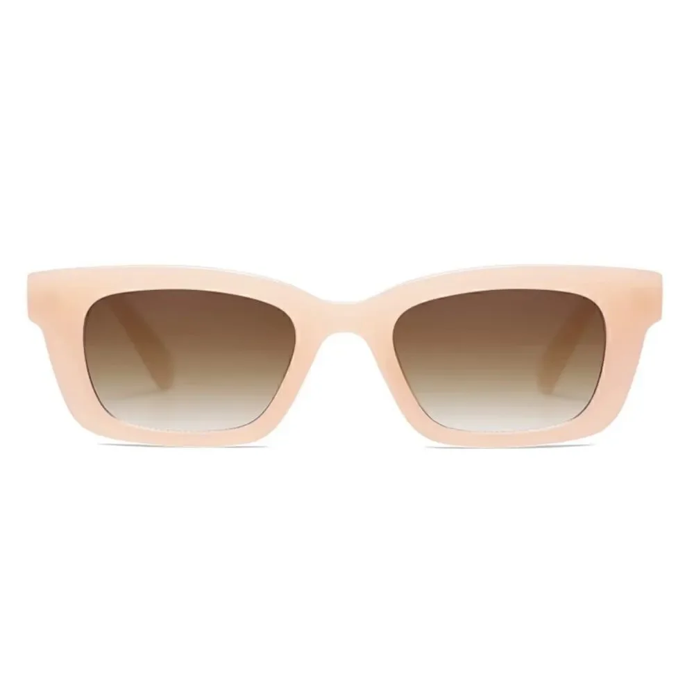 Rectangular Retro Chunky Sunglasses